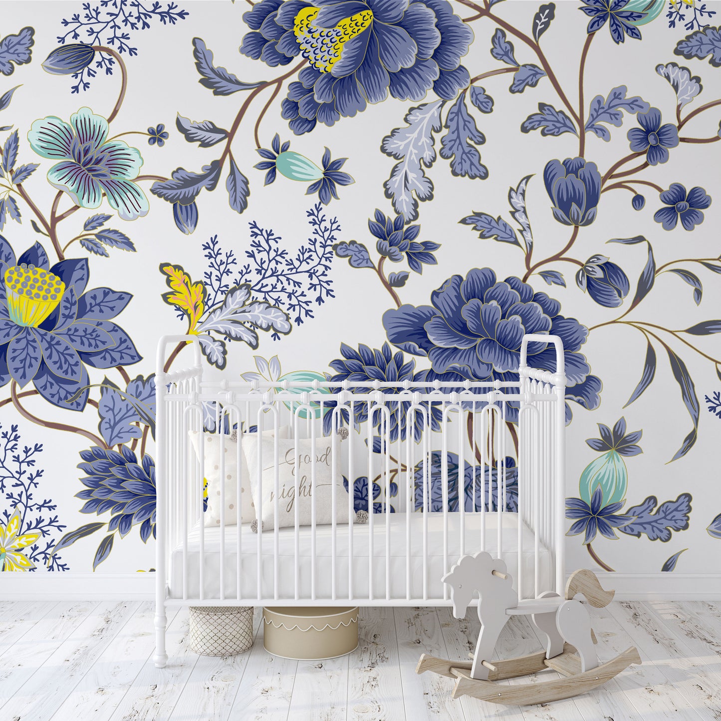 Detailed Floral Wallpaper