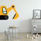 Excavator Removable Decal
