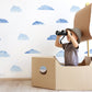 Watercolor Cloud Removable Wall Decals  / Nursery Decals / Cloud Room / Oh the Places You'll Go / Nursery Decor / Watercolor Decals