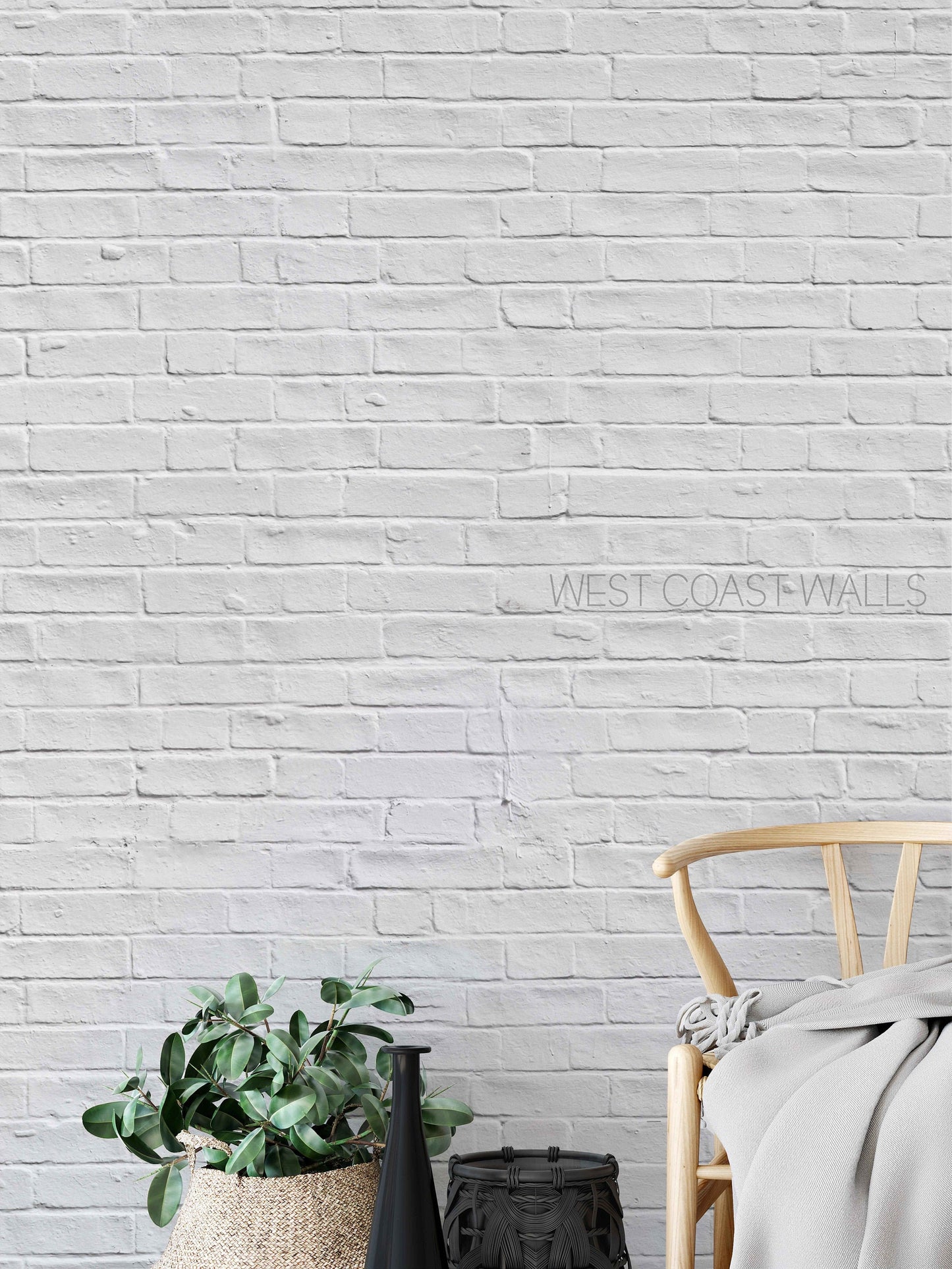 White Brick Wallpaper
