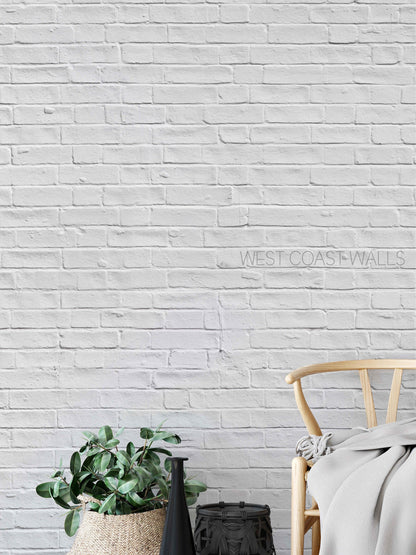 White Brick Wallpaper