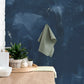 Navy Textured Wallpaper