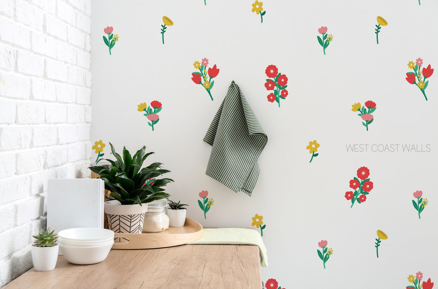 Bold Flower Wall Decals