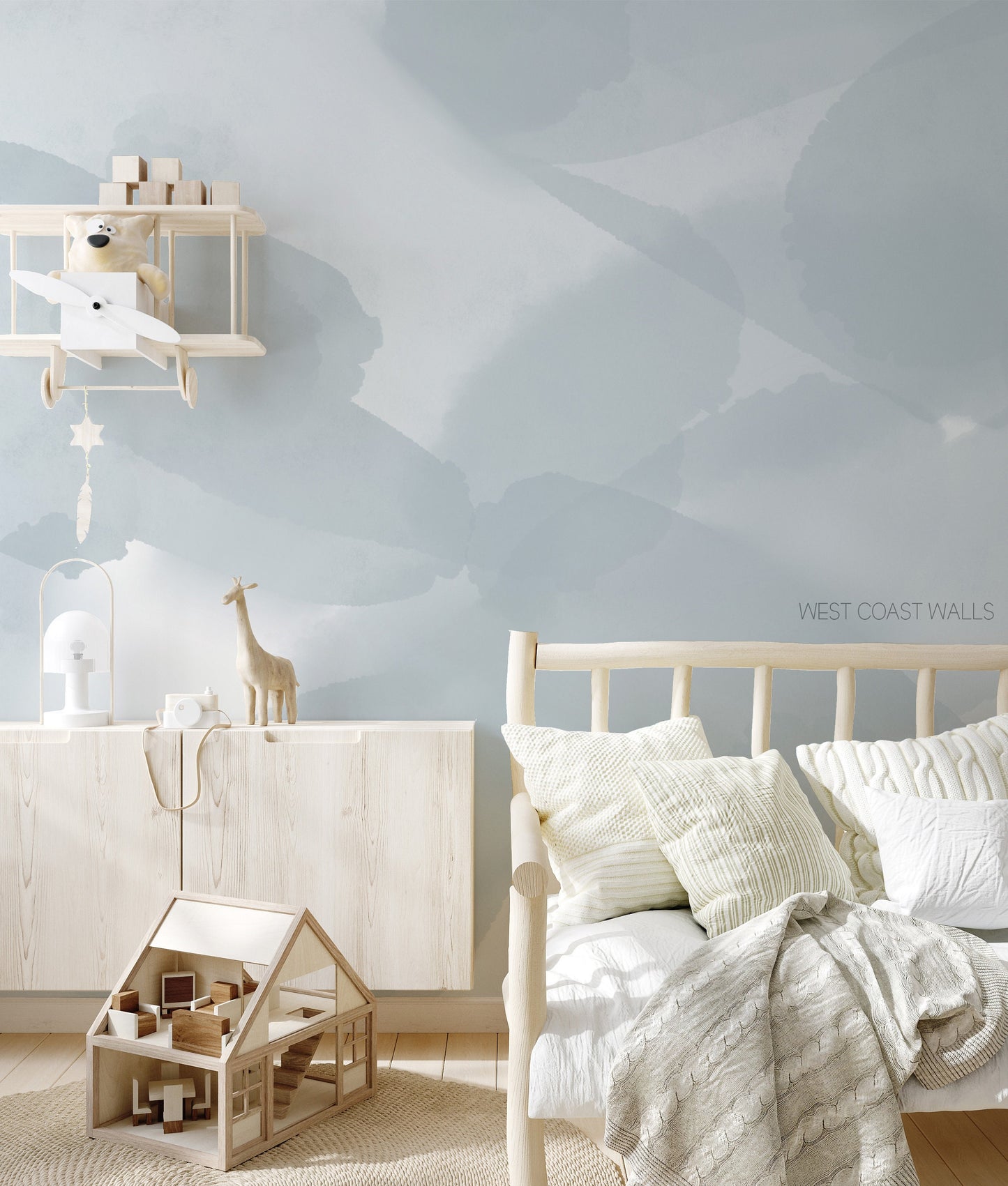 Watercolor Accent Wall