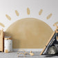 Large Watercolor Sun Removable Wall Decal