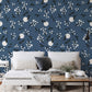 Black and White Floral Wallpaper