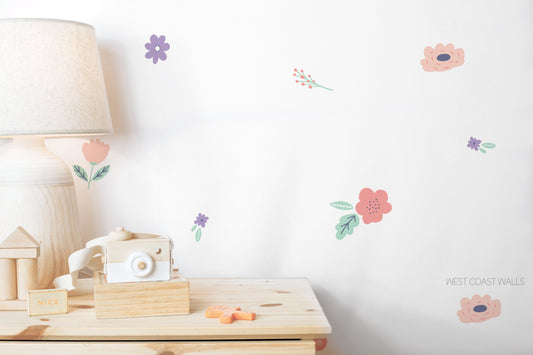 Simple Flower Wall Stickers