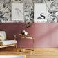 Modern Black and White Watercolour Peony Floral Wallpaper
