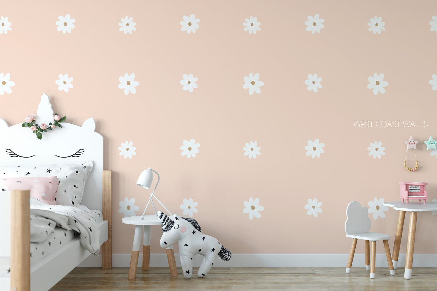 Simple Daisy Removable Wall Decals