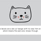 Minimalist Cat Wall Decals