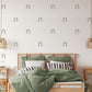 Small Striped Arch Removable Wall Decals