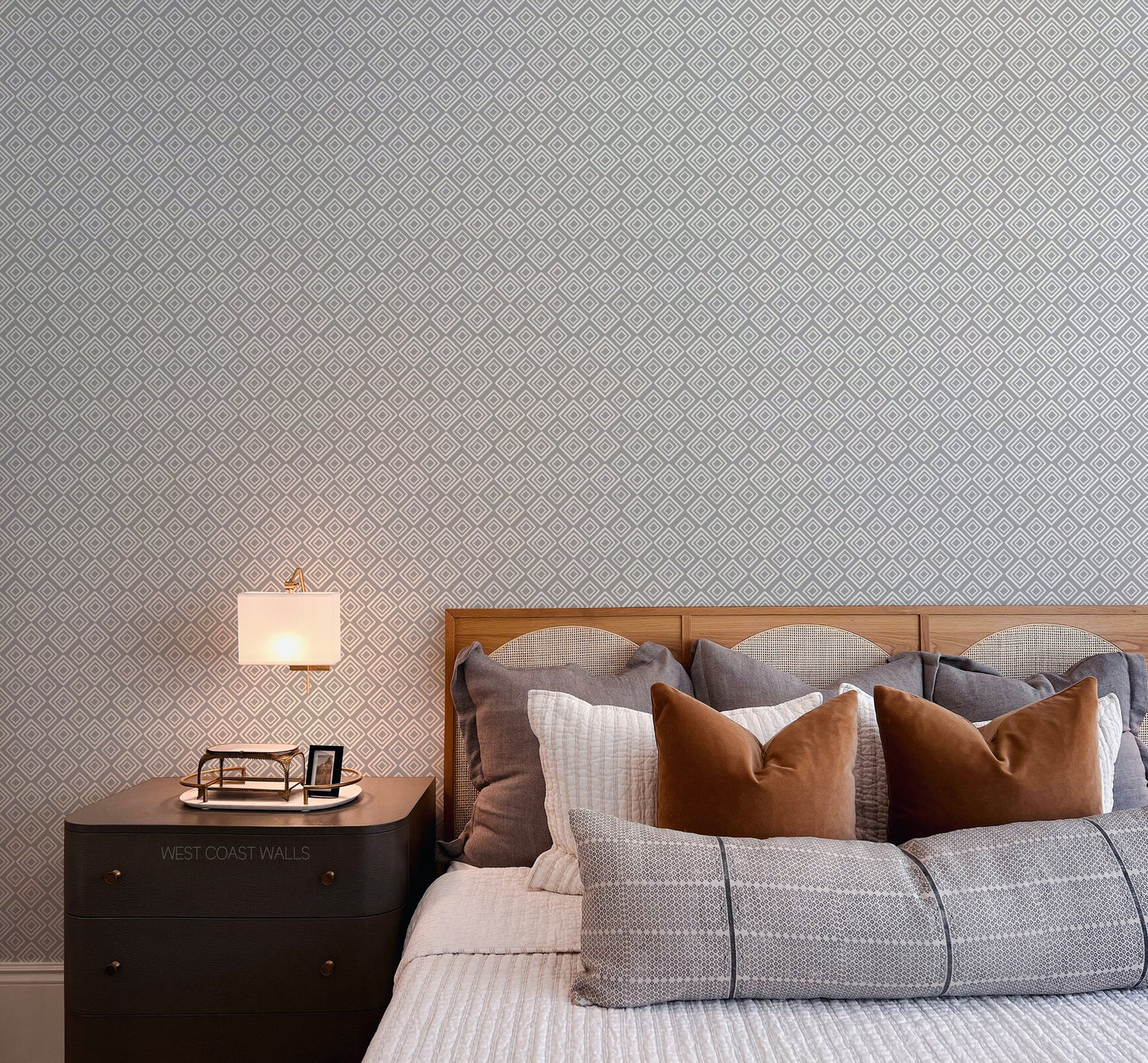 Geometric Diamonds Wallpaper