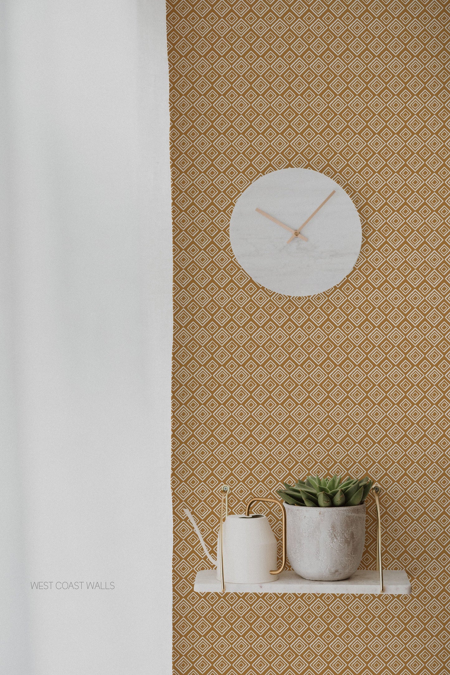Geometric Diamonds Wallpaper