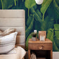 Painted Banana Leaves Wallpaper