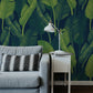 Painted Banana Leaves Wallpaper