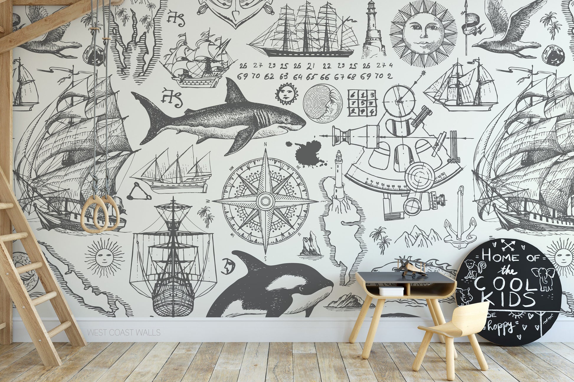 Nautical Adventure Wallpaper