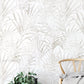 Subtle Coastal Palm Wallpaper