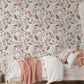 Whimsy Floral Woodland Wallpaper